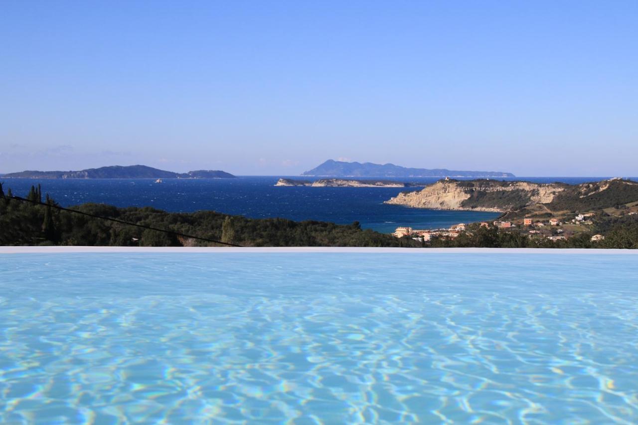 Sunset Sea View Villa 6 Arillas  Exterior photo
